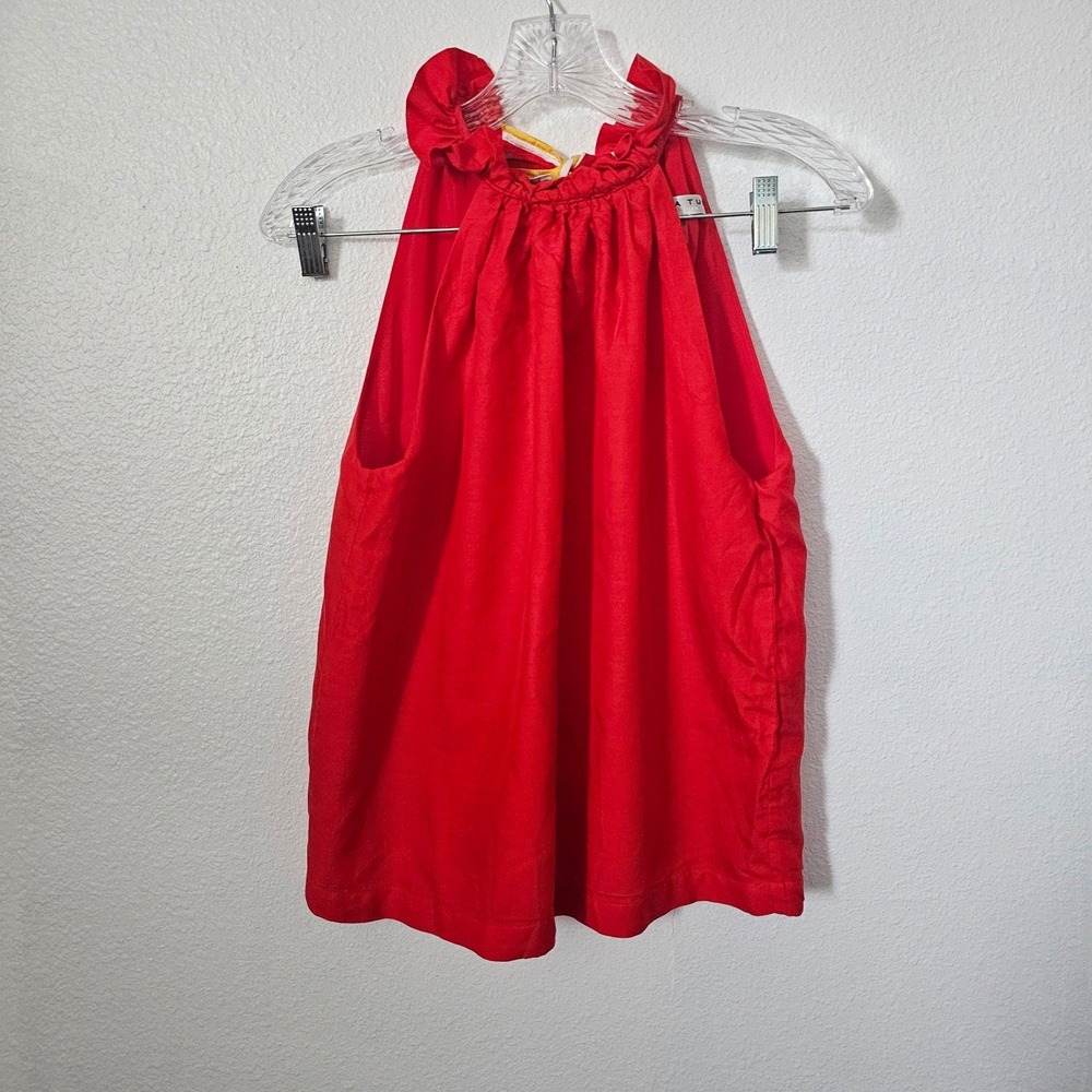 Trina Turk Women's Red Tank Top Size XS